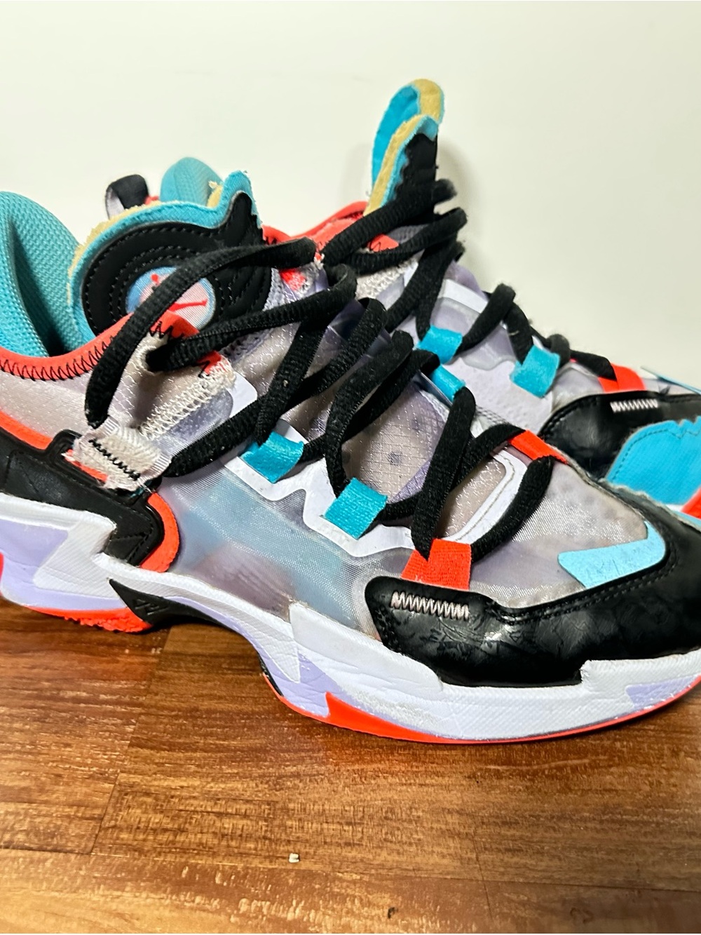 Jordan Why Not Zer0.5 GS Childhood Basketball Shoes - Size Youth 5Y / EUR 37.5